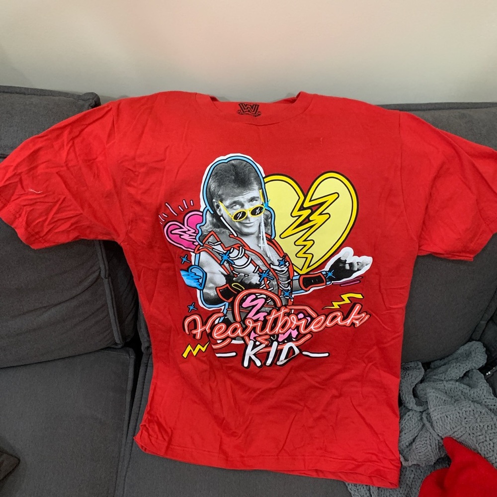 WWE SHAWN MICHAELS HEART BREAK KID T SHIRT